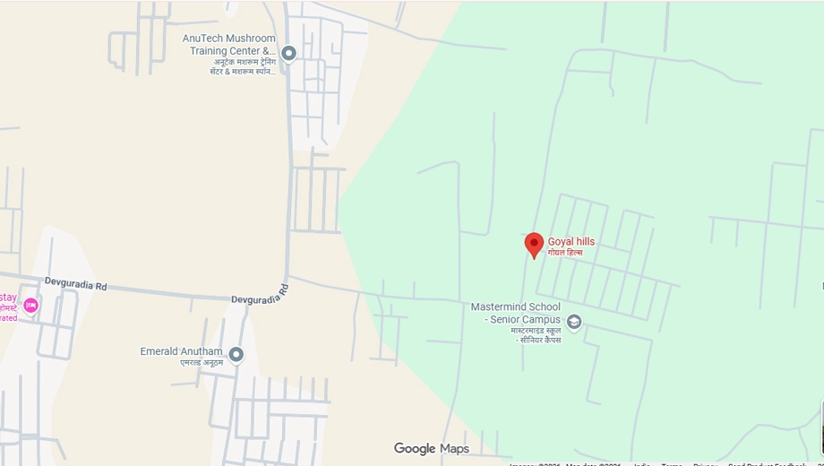 Location of Haldenia Goyal Hills - Image 411362