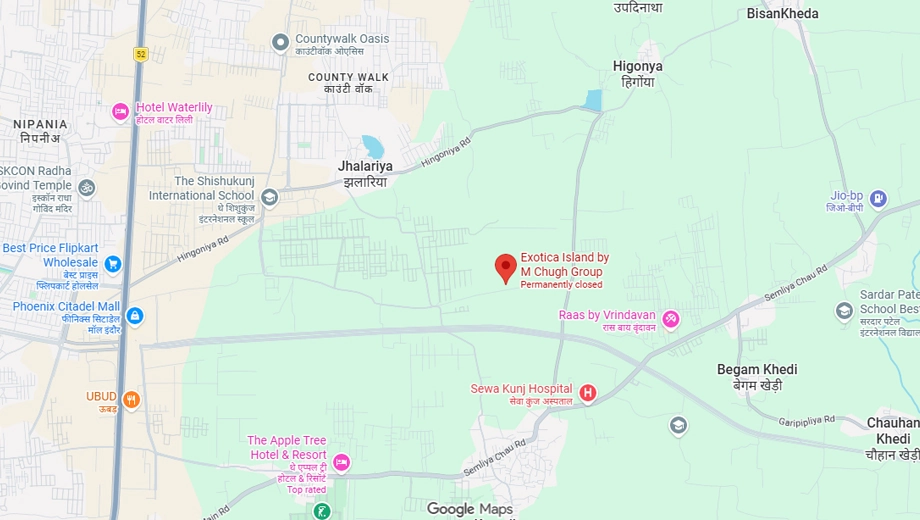 Location of M Chugh Exotica Island - Image 411336