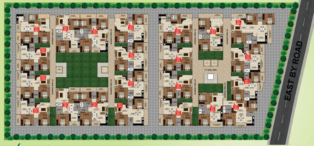 Master Plan of SSB Urban Lotus in Rayasandra, Bangalore - Image 411710