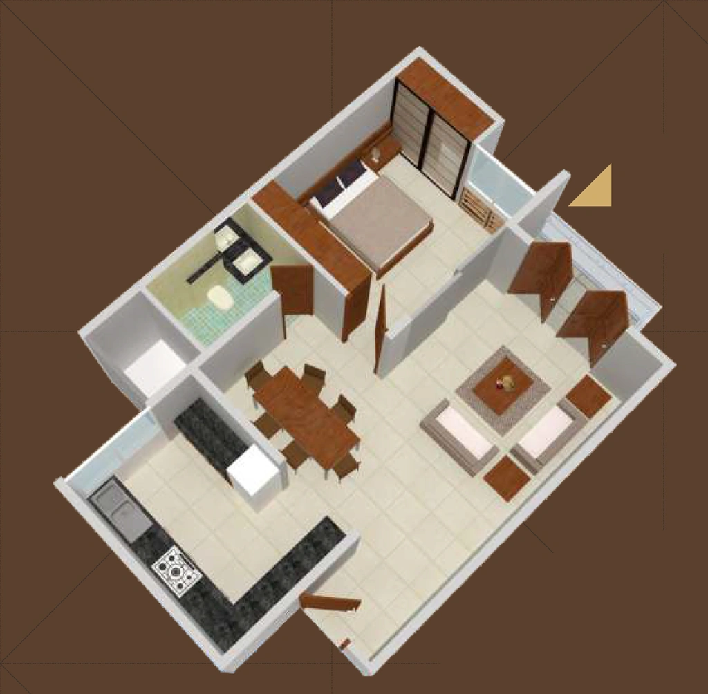 1 BHK Flat in Zonasha Vista in Haralur, Bangalore - Image 921908