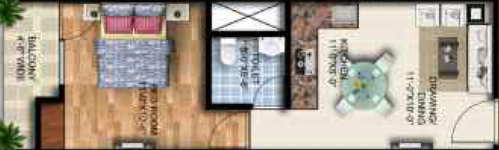 1 BHK Flat in Harmony Heights in Knowledge ParK 5, Greater Noida - Image 921859