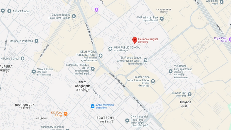 Location of Harmony Heights in Knowledge ParK 5, Greater Noida - Image 411576