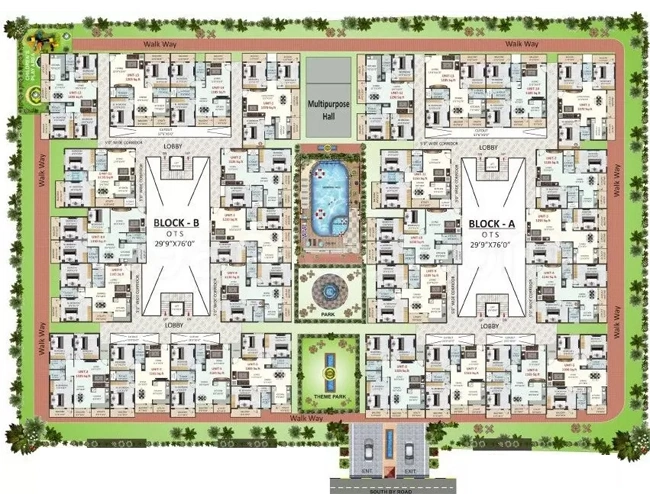 Master Plan of SLV Sankalpa in Hosa Road, Bangalore - Image 411769