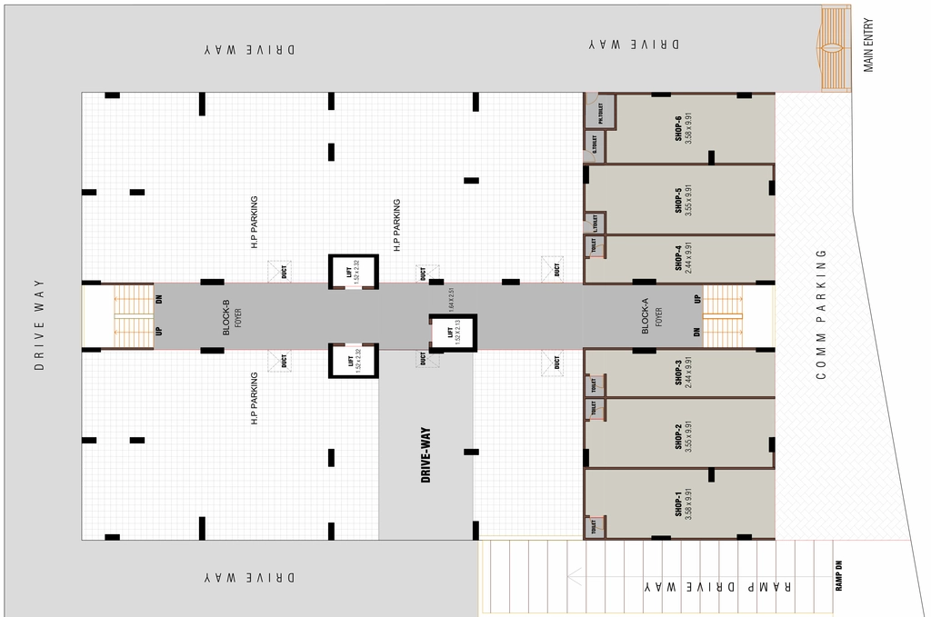 Master Plan of RS Nihar Nilayam in Chandkheda, Ahmedabad - Image 411646