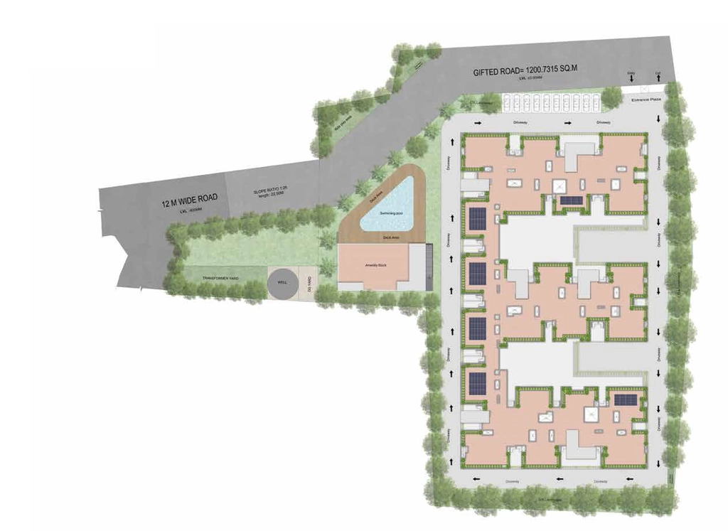 Master Plan of Silversky The One in Perungalathur, Chennai - Image 411669