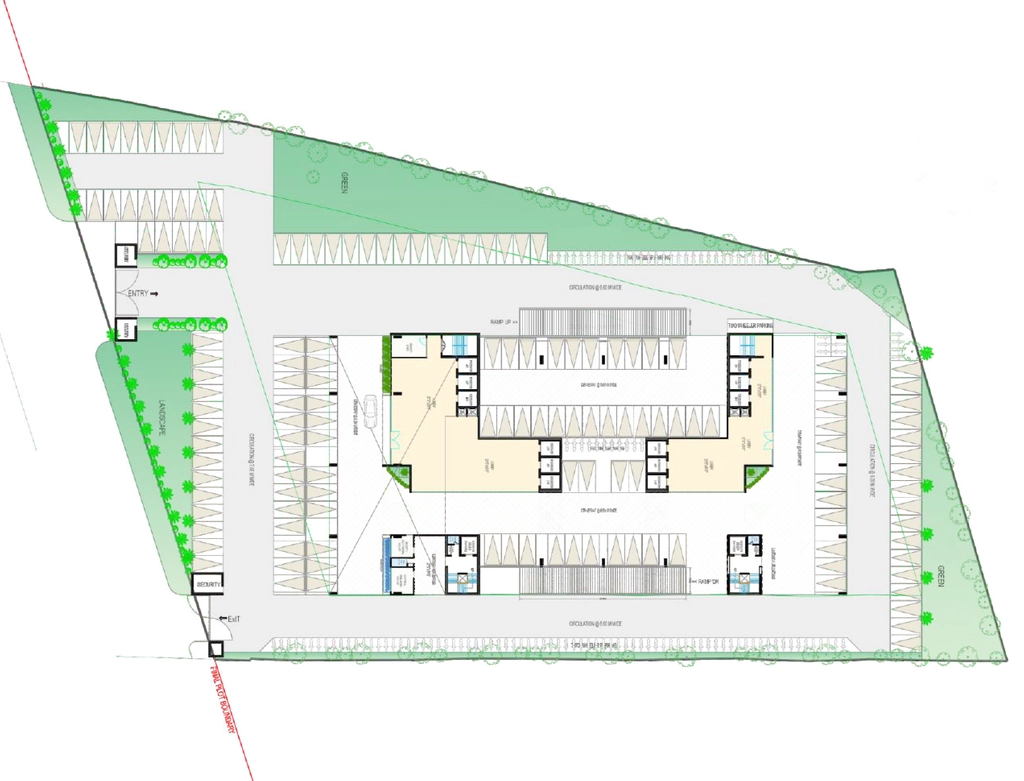 Master Plan of Aditya Prakash Nexus Tech Park in Bhawrasla, Indore - Image 412138