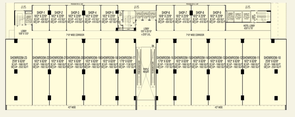 Floor Plan of Bhupesh Aditya Gatewa in Vijay Nagar, Indore - Image 412179