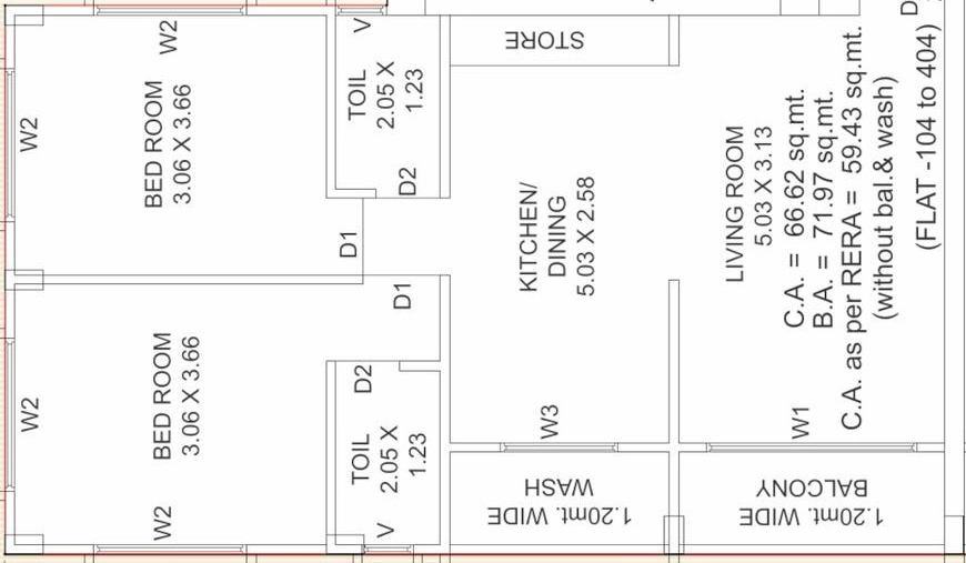2 BHK Flat in Seksaria Shantiban Dreams in Dholera, Ahmedabad - Image 921925