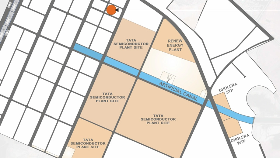 Location of Commercial Seksaria Shantiban Dreams - Image 411764