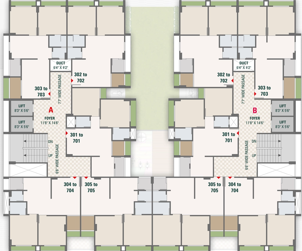 Floor Plan of Ptd Shivansh Ashray in Lambha, Ahmedabad - Image 411796