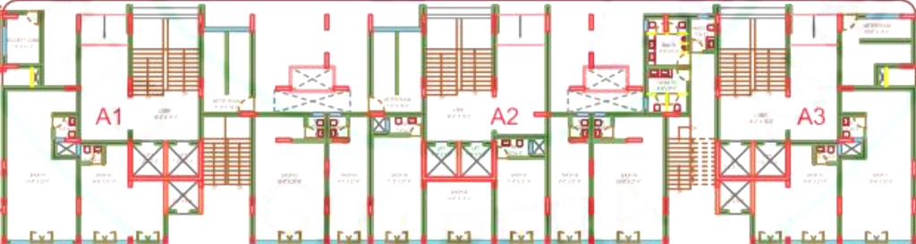 Floor Plan of Commercial Skyden Samanvay in Jagatpur, Ahmedabad - Image 411853