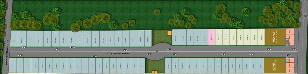 Master Plan of Trinity Primus in Noida Extention, Greater Noida - Image 411894