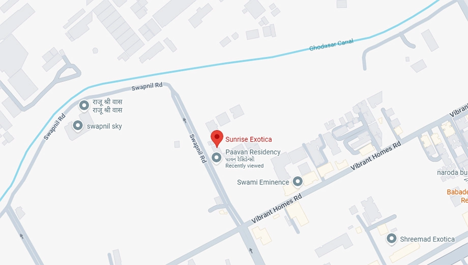 Location of Sunrise Exotica - Image 411914