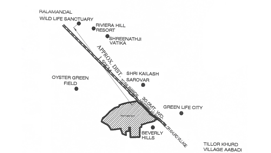 Location of Avid Oscar Sanctuary in Bicholi Hapsi, Indore - Image 412164