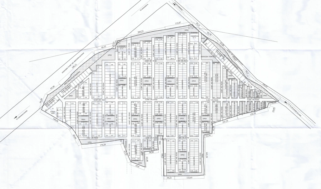 Master Plan of Avid Oscar Sanctuary in Bicholi Hapsi, Indore - Image 412166