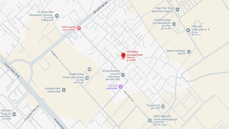 Location of VKS Radha Kunj - Image 412040