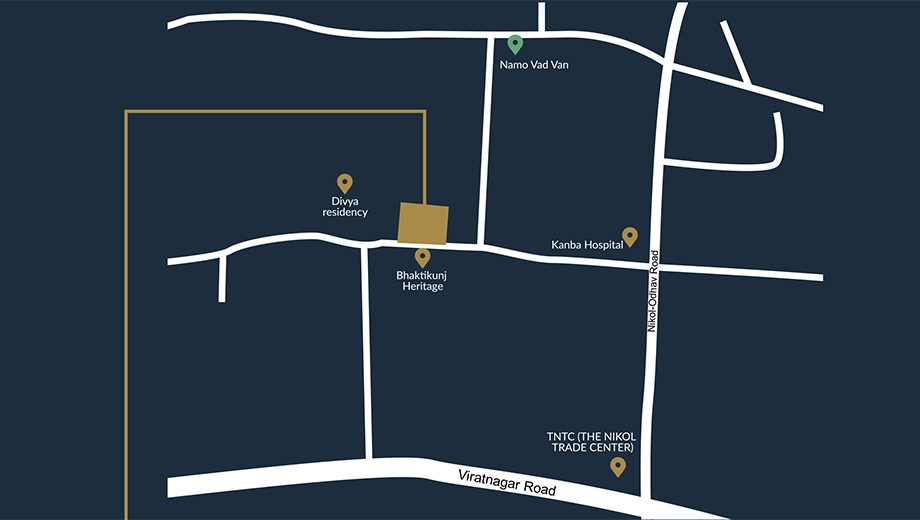 Location of Tvamev Iconic Tower - Image 412044