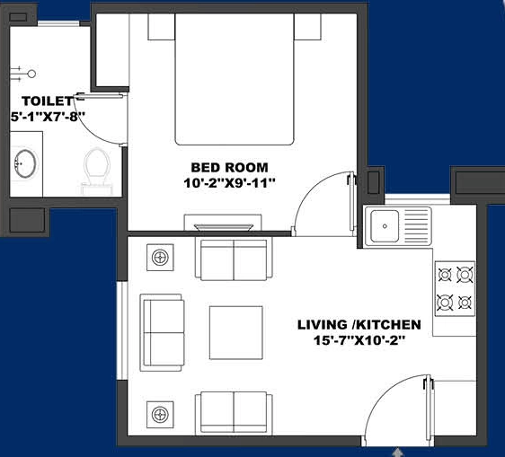 1 BHK Flat in WTC Quad in Techzone, Greater Noida - Image 922047