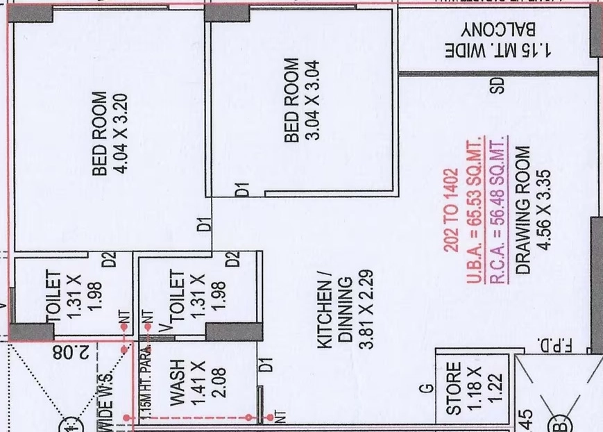 2 BHK Flat in Vagheshwari Rimkar Infinite in Sanand, Ahmedabad - Image 922049