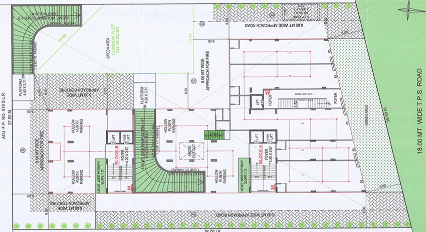 Master Plan of Vagheshwari Rimkar Infinite in Sanand, Ahmedabad - Image 412076