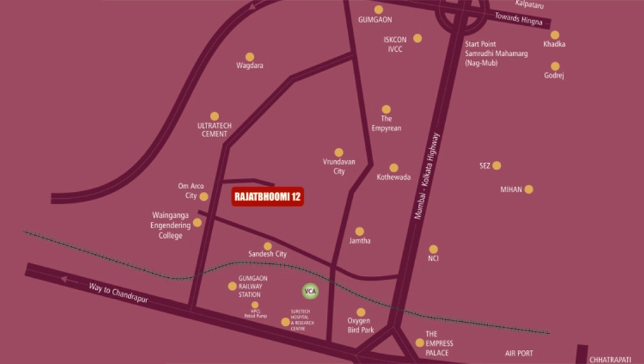 Location of Rajatbhoomi 12 - Image 412084