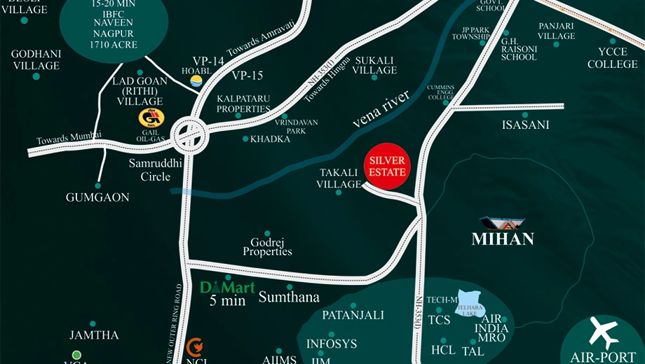 Location of Silver Estate - Image 412102