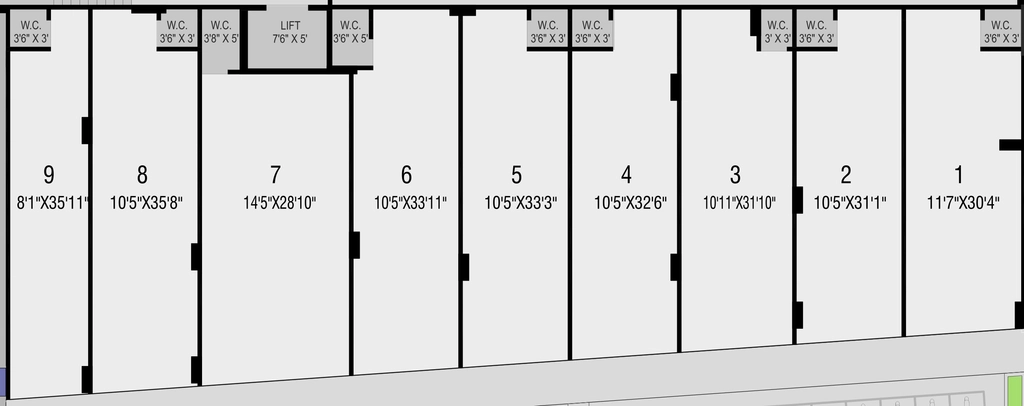 Floor Plan of Commercial Vashikaa Shaypram in Zundal, Ahmedabad - Image 412122