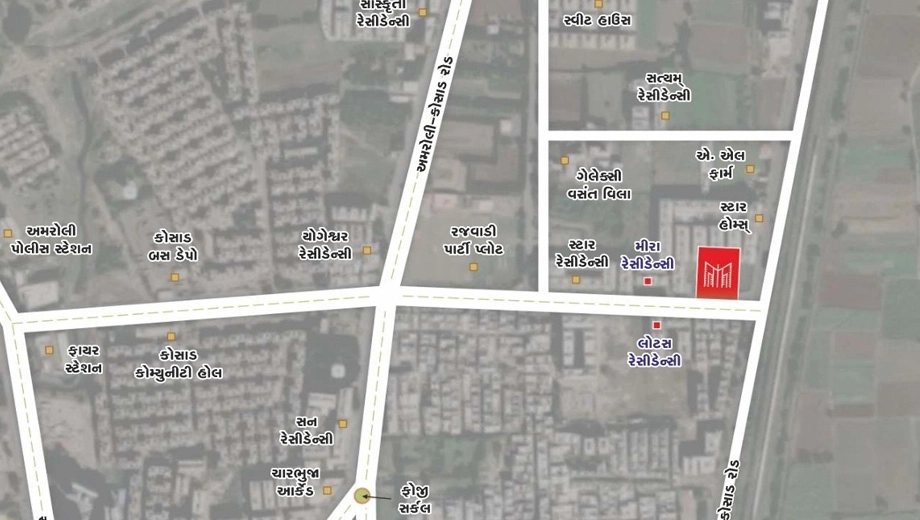 Location of Meera Madhav Heights - Image 412222