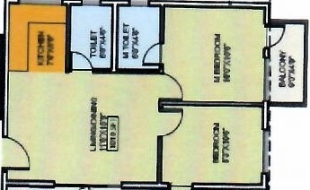 2 BHK Flat in S G Vanya Palace in Kengeri, Bangalore - Image 922211