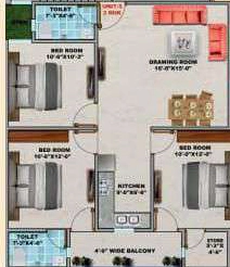 3 BHK Flat in Bhajanka Homes in Knowledge ParK 5, Greater Noida - Image 922184