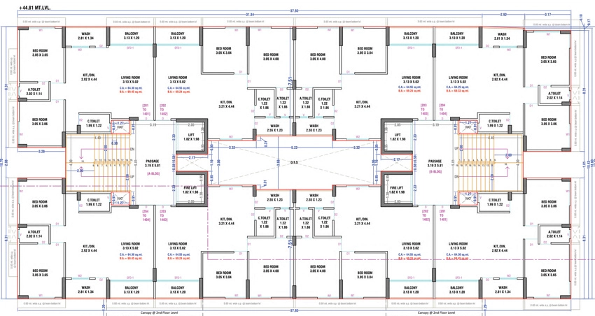 Floor Plan of Kedar Keshavam Valley in Pasodara, Surat - Image 412262
