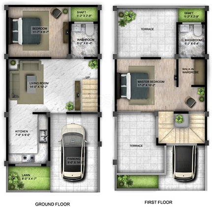 2 BHK House/Villa in Satyam Eco City Homes in Shahberi, Greater Noida - Image 922188