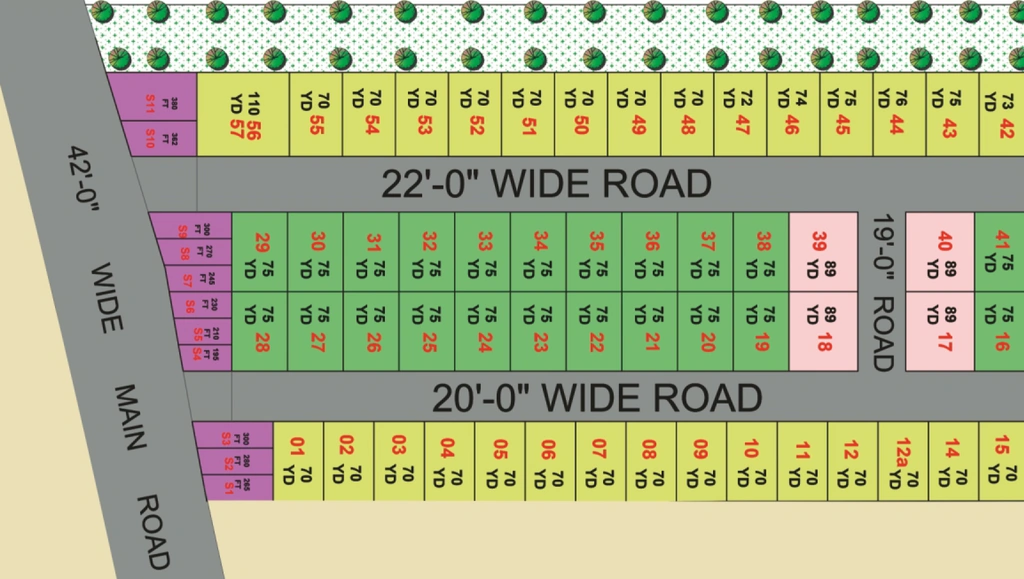 Master Plan of Trivor Imperial Homes in Sadopur, Greater Noida - Image 412272