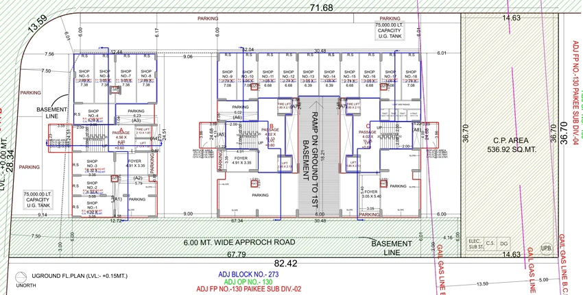 Master Plan of R R Arica in Mota Varachha, Surat - Image 412283