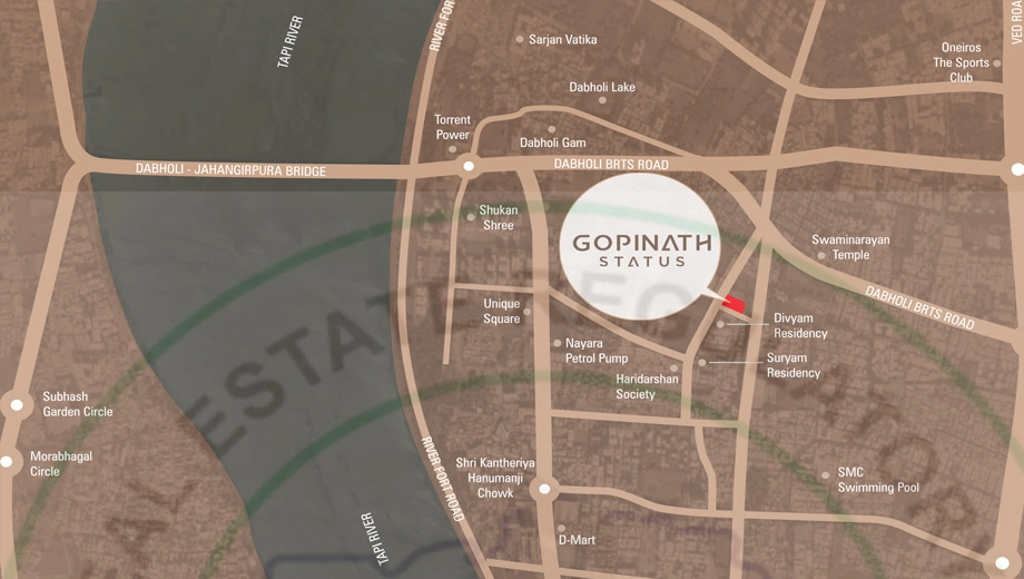 Location of Gopinath Status - Image 412288