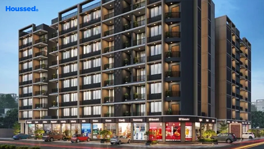 Project Image of Commercial Krishna Crown 140 in Nana Chiloda, Ahmedabad - Image 412453