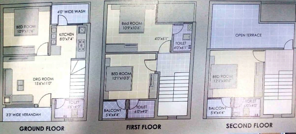 4 BHK Duplex in Marjan Duplex in Vatva, Ahmedabad - Image 922263