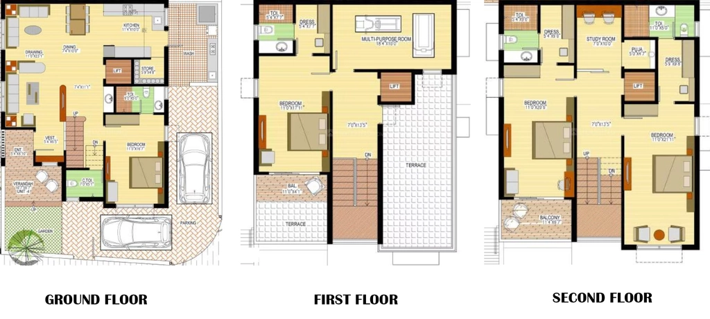 4 BHK House/Villa in Samay Aangi Bunglows in Paldi, Ahmedabad - Image 922293