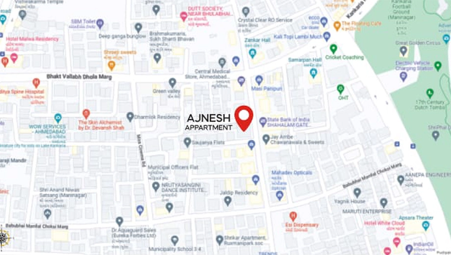 Location of Shree Ajnesh Appartment - Image 412569