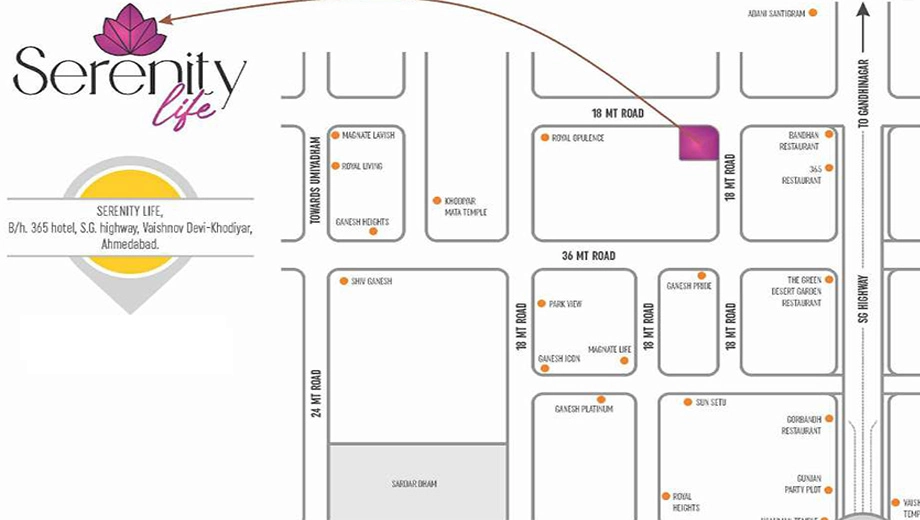 Location of Serenity Life - Image 412579