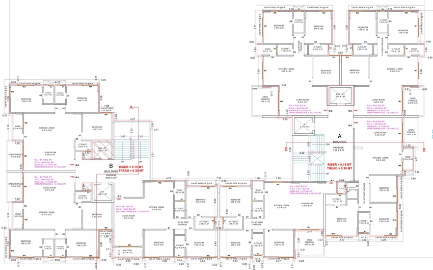 Floor Plan of AARAMBH in Jahangirabad, Surat - Image 412585