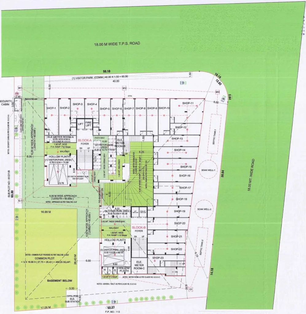 Master Plan of Commercial Serenity Life in Vaishnodevi Circle, Ahmedabad - Image 412589