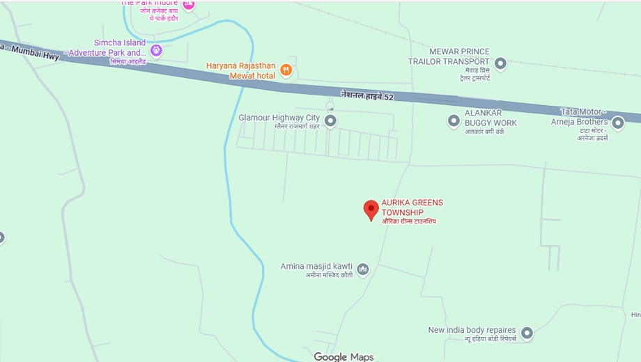 Location of VR Aurika Greens - Image 412714