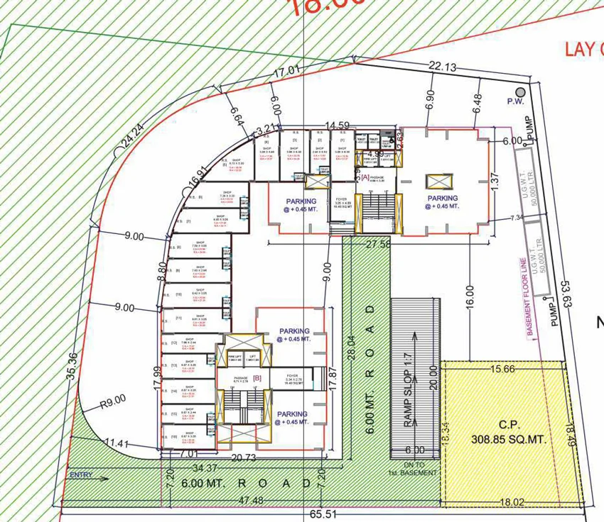 Master Plan of Samarpan Paradise in Pasodara, Surat - Image 412726