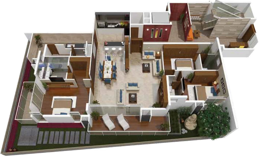 3 BHK Flat in Avant Garde Casa Blanco in Koramangala, Bangalore - Image 922401