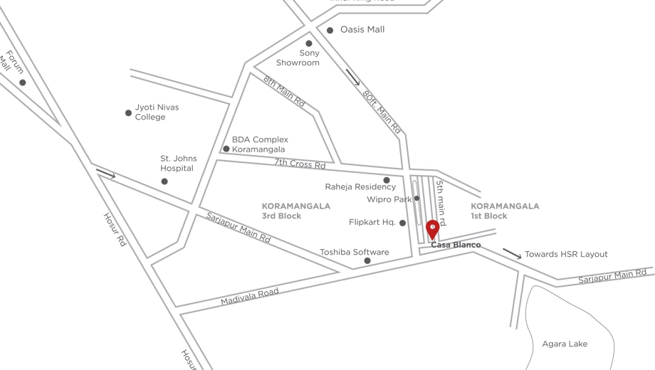 Location of Avant Garde Casa Blanco - Image 412834