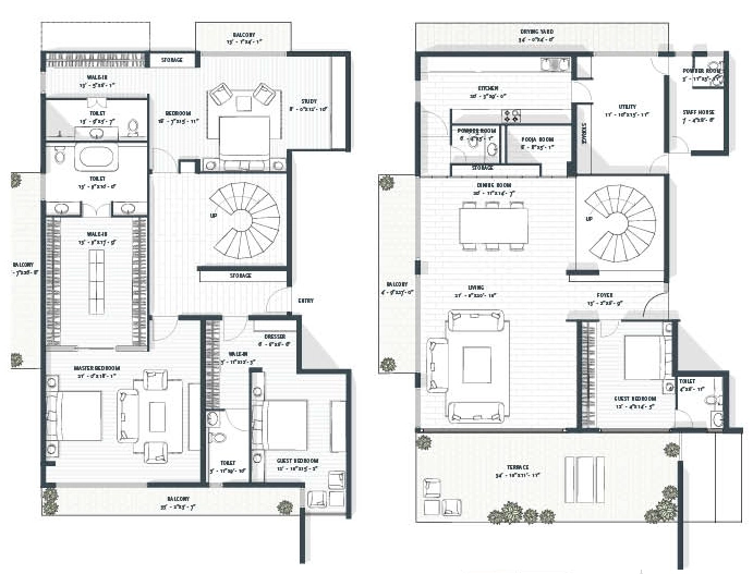 4 BHK Duplex in Avant Garde One93 in Indiranagar, Bangalore - Image 922412