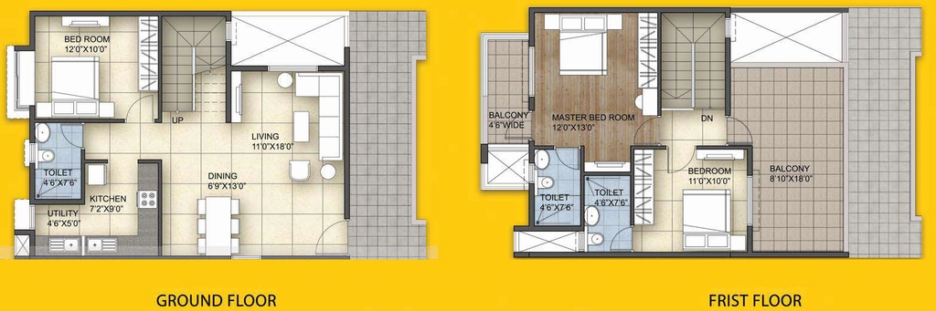 3 BHK Duplex in East North Nash Ville in Chandapura, Bangalore - Image 922413