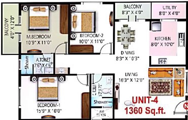 3 BHK Flat in Sai Vaibhav in Kengeri, Bangalore - Image 922394