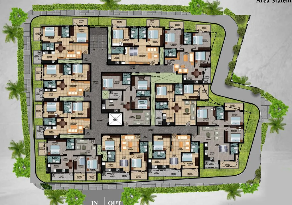 Master Plan of Supreme Symphony in Kengeri, Bangalore - Image 412808
